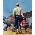 thumbnail image 7 of Marmont Hill Flying Cowboy by Mead Schaeffer Painting Print on Canvas, 7 of 7