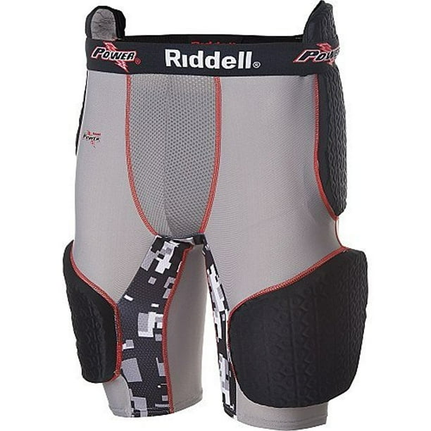 Riddell Men's Power Recon FivePiece Padded Football Girdle (XXLarge