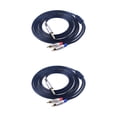 thumbnail image 3 of Monstrate Adaptador de Cable de Audio TRS Dual RCA de 6,35mm conector mezclador de instrumentos de estudio accesorios Multimedia de micrófono de 3 metros 2Conjunto, 3 of 6