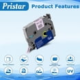 thumbnail image 4 of Cinta para rotular Pristar compatible con Brother, 12 mm, color morado, 4 of 7