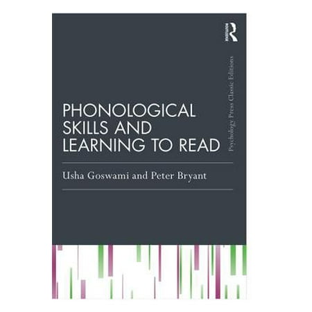 Phonological Skills And Learning To Read Walmart Com