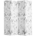 thumbnail image 1 of HOMCOM 5.5' 4 Panel Room Divider Folding Privacy Screen Panels, White, 1 of 10