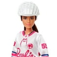 thumbnail image 4 of Barbie Hockey Player Fashion Doll Dressed in Jersey & Helmet with Curvy Shape & Hockey Accessories, 4 of 7