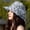 Grey, variant on Derby Hats for Women Flower Wide Brim Sun Hat Fascinators Big Wide Brim Fedoras Sun Visor Cap Women Fascinator Lady Cocktail Tea Party Church Wedding Bridal Flower Hat Beige One Size