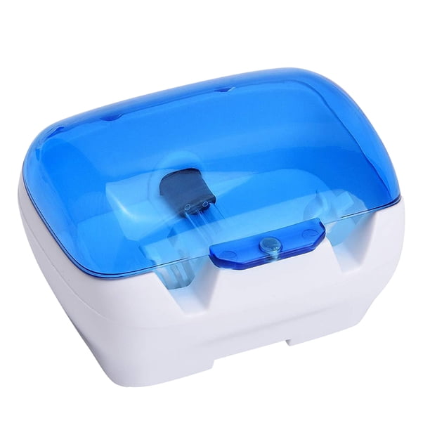 Bewildely Cepillo de ultravioleta con luz ultravioleta, dispensador automático de de dientes, esterilizador, lámpara UV, soporte para Juegos de accesorios de baño Bewildely HA5006-00B