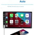 thumbnail image 3 of Reproductor MP5 para automóvil HD de 7 pulgadas con pantalla capacitiva compatible con llamadas Bluetooth CarPlay que revierten los tres antiguos 7018b, 3 of 5