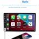 thumbnail image 4 of Reproductor MP5 para automóvil HD de 7 pulgadas con pantalla capacitiva compatible con llamadas Bluetooth CarPlay que revierten los tres antiguos 7018b, 4 of 5