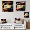 thumbnail image 4 of Designart "Baking Fruit Pies" Food & Beverage Wall Art - Traditional Blue Baking/Baked Goods Hallway Wall Art Decor, 4 of 6