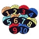 thumbnail image 5 of Marcadores de entrenamiento deportivo de 10 PCS Número de fútbol Signos Velocidad Agilidad Anti slip Landmark Mat Spots Markers para el aula, 5 of 8