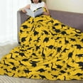 thumbnail image 6 of Pofeuu Dinosaur Print Ultra-Soft Micro Fleece Blanket,for Bed Or Sofa,All Season Throw Blankets Flannel Blanket-80"x60", 6 of 7
