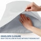 thumbnail image 4 of Fundas de Almohada Zaizaihome 2 Paquetes 100% Algodón Egipcio 51x76 cm, 4 of 7
