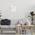 thumbnail image 2 of Modern Soft Shapes Arrangement Abstract Painting Unframed Art Print Wall Art, 2 of 6