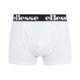 thumbnail image 4 of ellesse Men's Boxer Shorts HALI, 3-pack - Fashion Trunks, Logotipo, Algodón Stretch Negro/Gris/Blanco 2XL (2X-Large), 4 of 4