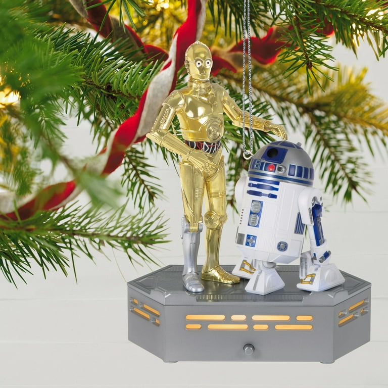 Hallmark QXI7335 Star Wars: A New Hope Collection C-3PO and R2-D2