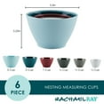 thumbnail image 5 of Rachael Ray Create Delicious Melamine Nesting Measuring Cups, 6-Piece, Assorted Colors, 5 of 8
