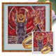 thumbnail image 1 of (11CTACC-2929__C__ 45x45) Hilo algodón ecológico para bordado 11CT 3 hebras impresión 45*45cm Kit punto cruz El los Anillos series cine y televisión, 1 of 9