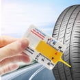 thumbnail image 5 of Auto neumático banda de rodadura Vernier medidor de profundidad calibrador 0-20mm herramienta de medición de neumáticos de coche de plástico, 5 of 5