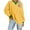1-Yellow, variant on Oversized Shirts for Women Fall Clothing 2024 Trendy Color Block Crewneck Sweatshirt Lightweight Long Sleeve Pullover