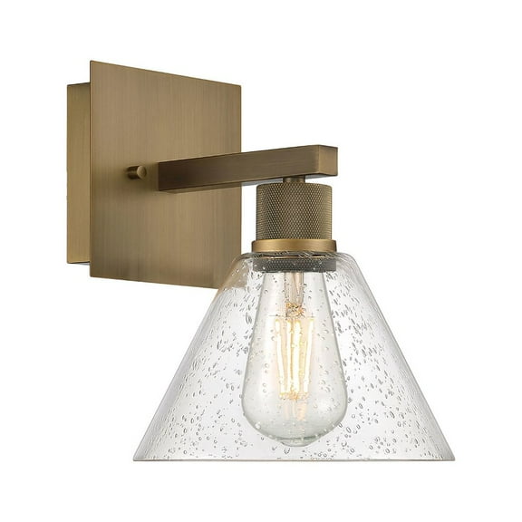 Access Lighting Martini LED Wall Sconce in Antique Brushed Brass Color