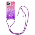 thumbnail image 1 of Funda para iPhone 13 PRO MAX Brillantina Líquida Divertida Reluciente y con Cristales en Movimiento Cuerpo Cruzado con Cordón Ajustable, 1 of 5