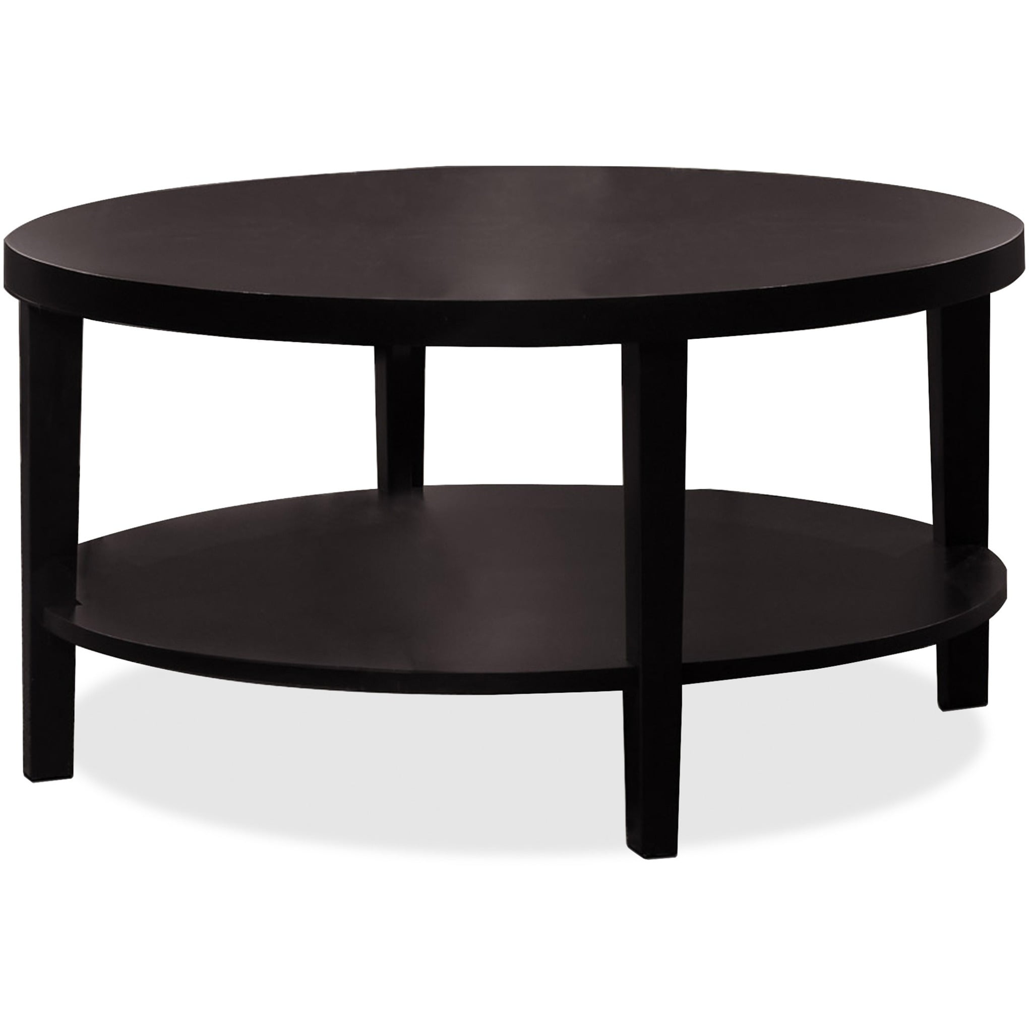 WorkSmart MRG12 Merge 36" Round Coffee Table in Solid Wood and Wood