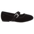 thumbnail image 2 of Badgley Mischka Girls  Ballerinas Shoes (Little Kids Big Kids), Black, Size: 2, 2 of 7