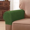 thumbnail image 1 of Subrtex Funda Reposabrazos Stretch Textured Mini Dots Protector de Muebles (Juego de 2, Verde), 1 of 6
