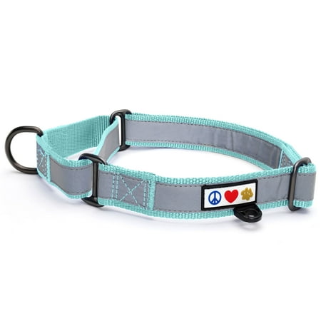 UPC: 0735255515664 | Pawtitas Martingale Dog Collar Puppy Collar Reflective Dog Collar Training Dog Collar Dog Collar Large Dog Collar Teal Dog Collar