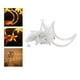 thumbnail image 5 of Brillo estrella LED cortina cadena luces ventana cortina cadena luces 8 modos decoraciones para Ramadan, Navidad, boda, , hogar, Patio Blanco cálido Yinane cadena de luces de hadas, 5 of 8
