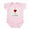 Petal Pink, variant on - I Love My Daddy Infant Bodysuit - Baby Light Bodysuit, Size Newborn - 24 Months