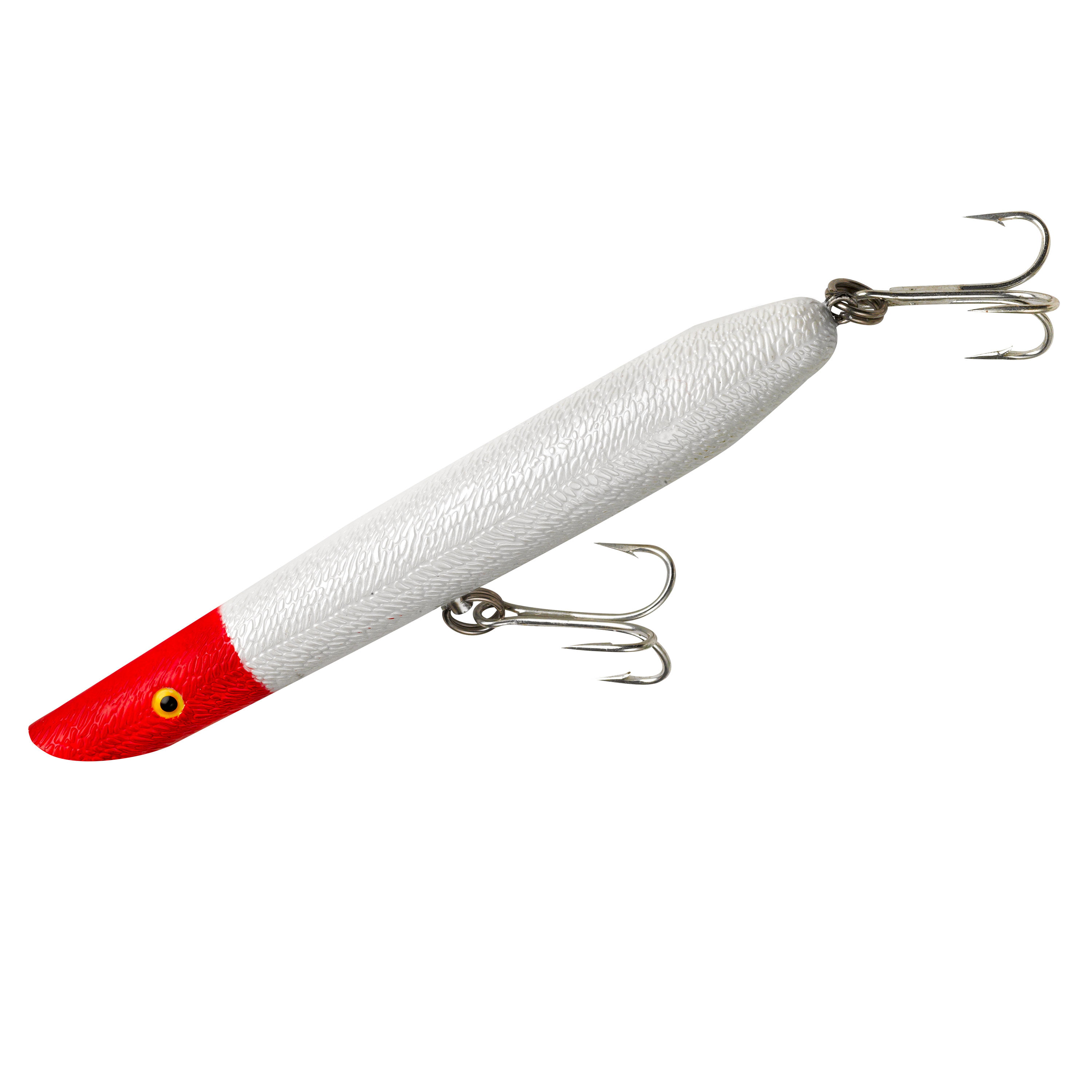 Silver Tape Chrome 1oz 4.5" Fishing Spoons Treble Hook Metal Fish Jig Lures lot 
