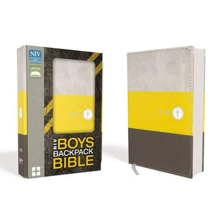 NIV Boys Backpack Bible, Compact, Imitation