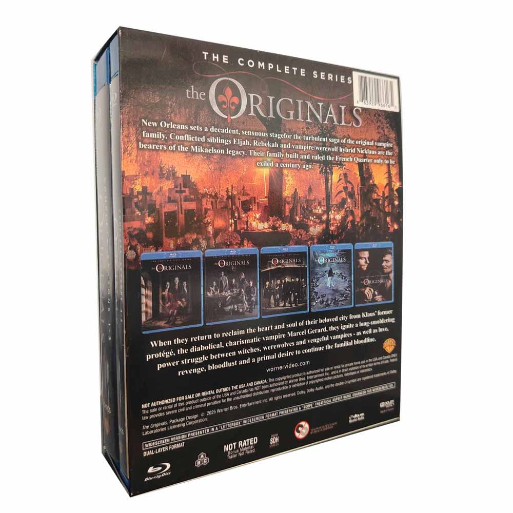 The Originals: The Complete Series Seasons 1-5 Blu Ray 13BD Region