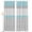 Gray Blue, variant on Sky Blue Grey Blackout Curtains for Bedroom/Living Room, Pinch Pleated Black Out Curtains, Chic Garden Floral Stripe Embroidery Design Room Darkening Window Drapes with Hooks 2 Panels, 59"x70"