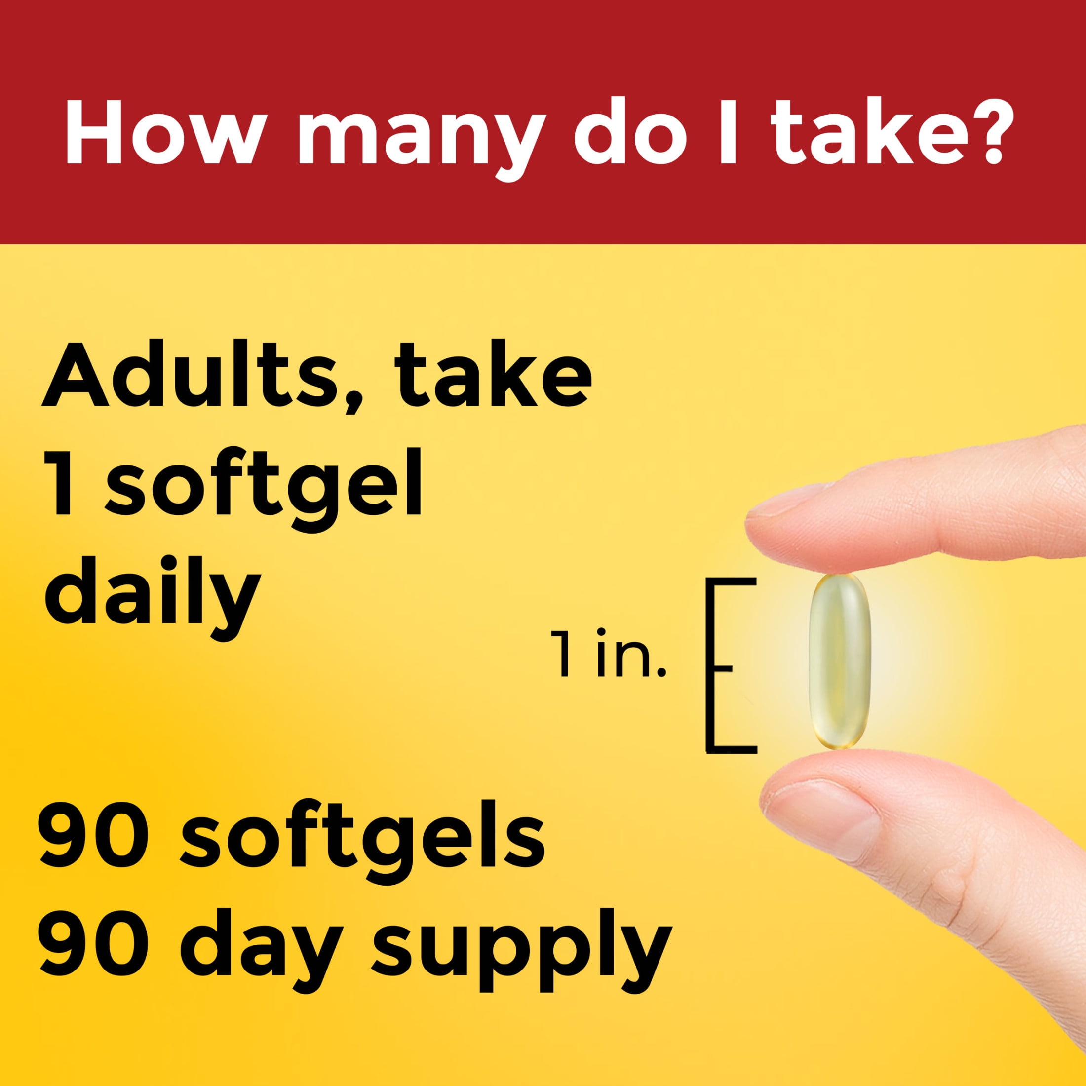 Nature Made Omega-3 Fish Oil & Algae Oil 1200 mg Softgels, Omega 3 Supplements, 90 Count