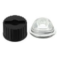 thumbnail image 4 of Uxcell 20mm Acrylic Optical LED Lens 45 Degree with Plastic Holder for 1W 3W LED Light, Black/Transparent, 8 Set, 4 of 6