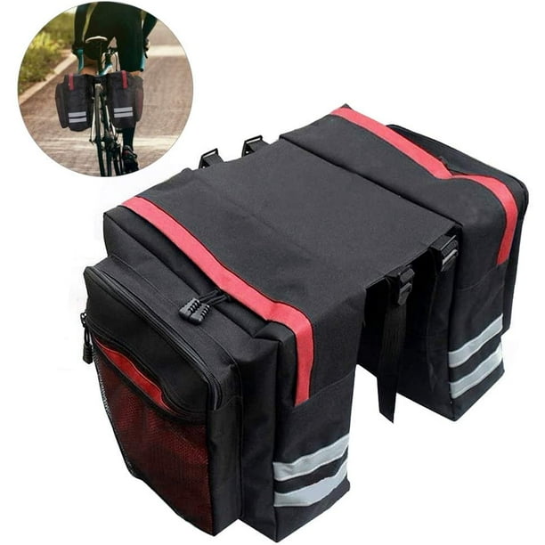 Sacoche vélo porte bagage arrière étanche et facilement amovible