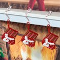 thumbnail image 4 of Xihbxyly Ganchos Navideños de Hierro Forjado con Capacidad de 4.5 Kg, Ideales para Coronas, para Colgar En La Puerta, Navidad, Halloween y Pascua. Tamaño: 19 X 8 X 3 Cm., 4 of 6