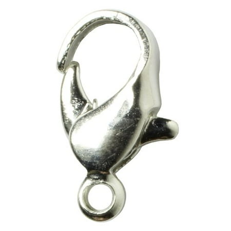 - Cousin Metal Lobster Silver Clasp, 33 Piece