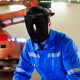 thumbnail image 4 of SWETRACE Protector Facial Reusable Negro Con Ajuste Ajustable Para Uso En Soldadura Y Laboratorio, 4 of 8