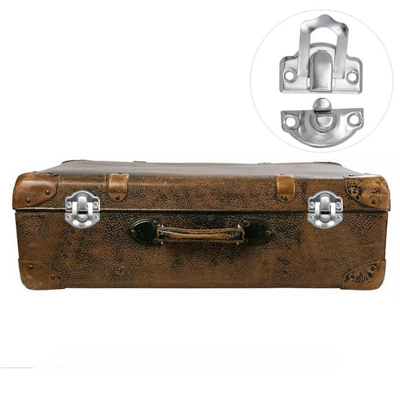 HORIALENCE 50pcs Decorative Box Latches Iron Silver For Home Office Use