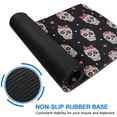 thumbnail image 6 of Long Mouse Pads for Desk,Black Pink Skull Pattern Desk Mats on Top Of Desks, Desk Mouse Pad Extra Large with 3mm Non-Slip Base and Stitched Edge for Gaming,Office,Work,Home 31.5"x11.8", 6 of 6