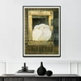 thumbnail image 1 of Witte Duiven in Venster - 1878–1910 | Theo Van Hoytema | Premium Fine Art Print | 20th Century Dutch | Art Nouveau | Portrait | Nature Art, 1 of 7