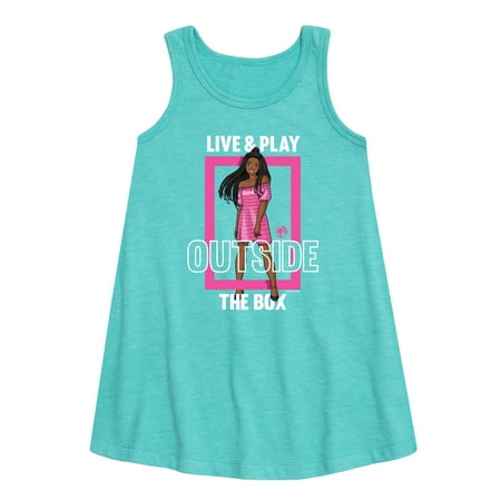 

Barbie - Live & Play Outside the Box - Toddler and Youth Girls A-line Dress