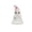 D, variant on ZhangC Halloween Mini Ghost Resin Figurines, Cute Halloween Pink Ghost Ornaments with Pumpkin Witch Hat Candy Designs, Sweet Tabletop Decor for Desk, Shelf and Party Display