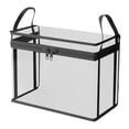 thumbnail image 1 of Bolsa de almacenamiento para animales de peluche, organizador de juguetes de peluche, portátil, de fácil visibilidad. Negro, 1 of 9