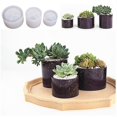 thumbnail image 2 of Diy Cylindrical Flower Pot Mold Multipurpose Handmade Crafts Silicone Mould For Home Kitchen Bar, 2 of 4