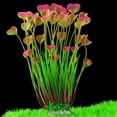 thumbnail image 5 of SPRING PARK Artificial Simulation Heart Shaped Water Plants Aquarium Plant Fish Tank-Decor, 5 of 7