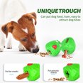 thumbnail image 3 of MASBRILL Rubber Dog Chew Toys,Treat Food Dispensing Dog Toys for Teeth Cleaning, Puzzle Interactive Dog Toys for Small Medium Large Dogs Green, 3 of 7