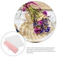 thumbnail image 2 of USHOBE 1 Set Natural Fibre Paper Leaf Pressing Kit Square Shape Assorted Color Diy Specimen For, 2 of 8